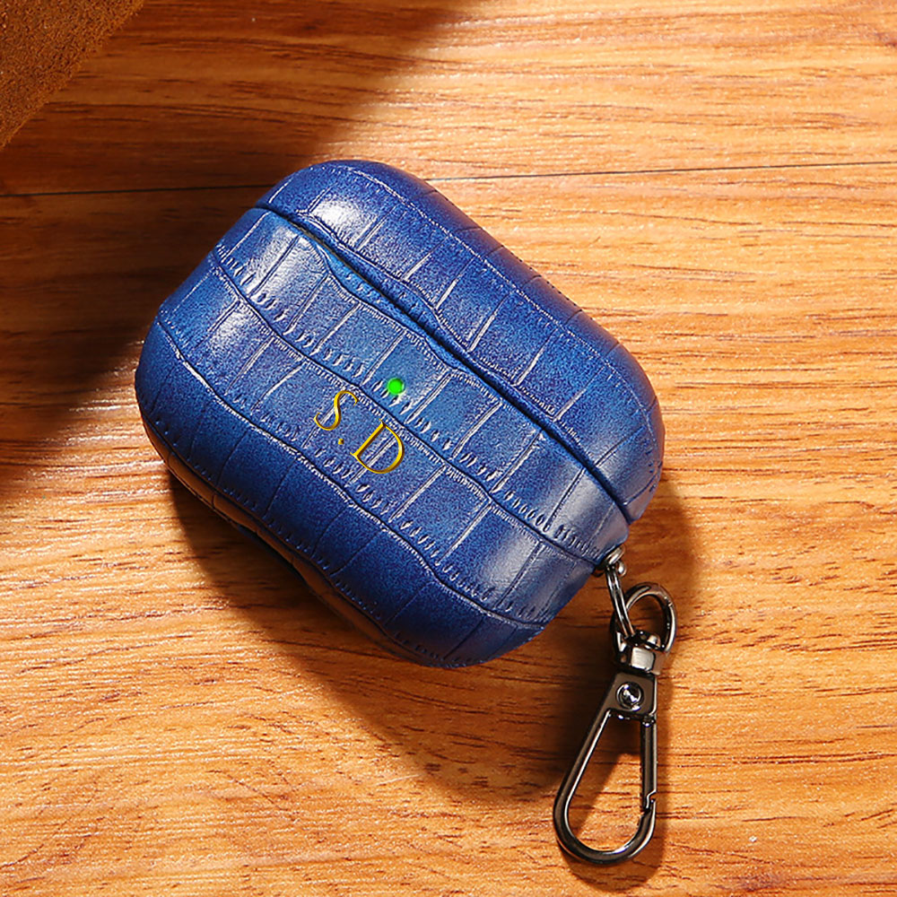 For Airpods 1 2 3 4 Pro 2 Luxu - Monogram Keychain Leather avaliação e preço
