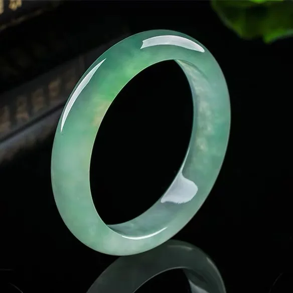 Natural Myanmar jadeite bracel - Coordinates Bracelet avaliação e preço