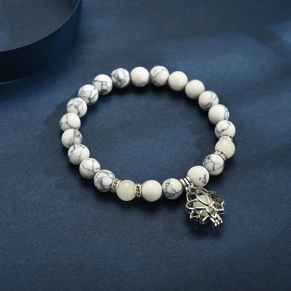 Natural Stone Bracelet Yoga He - Coordinates Bracelet avaliação e preço