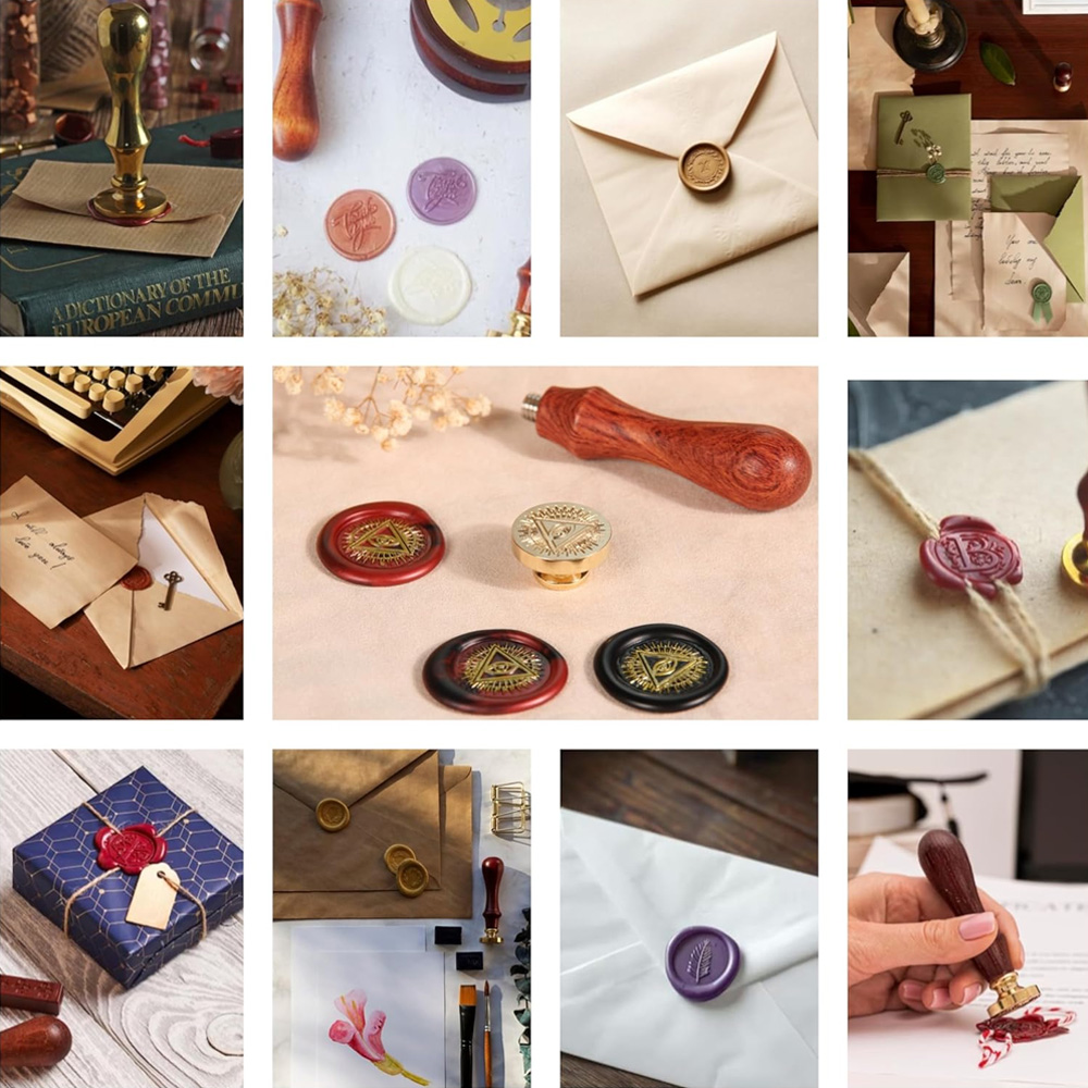 Custom Wax Seal Stamp, Persona - Wax Seal Letter Kit avaliação e preço