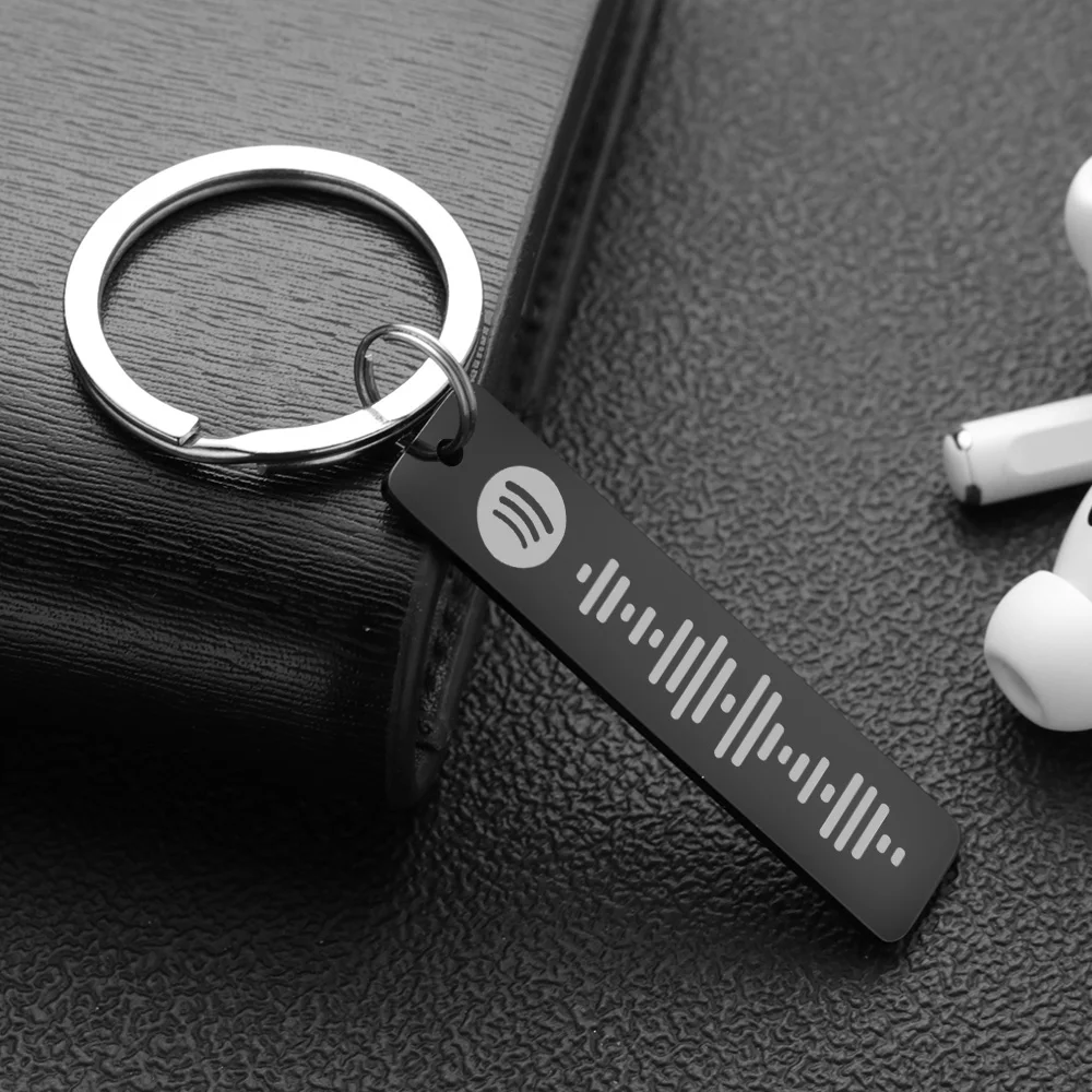 Personalized Spotify Code Keyc - Initial Ring Custom avaliação e preço