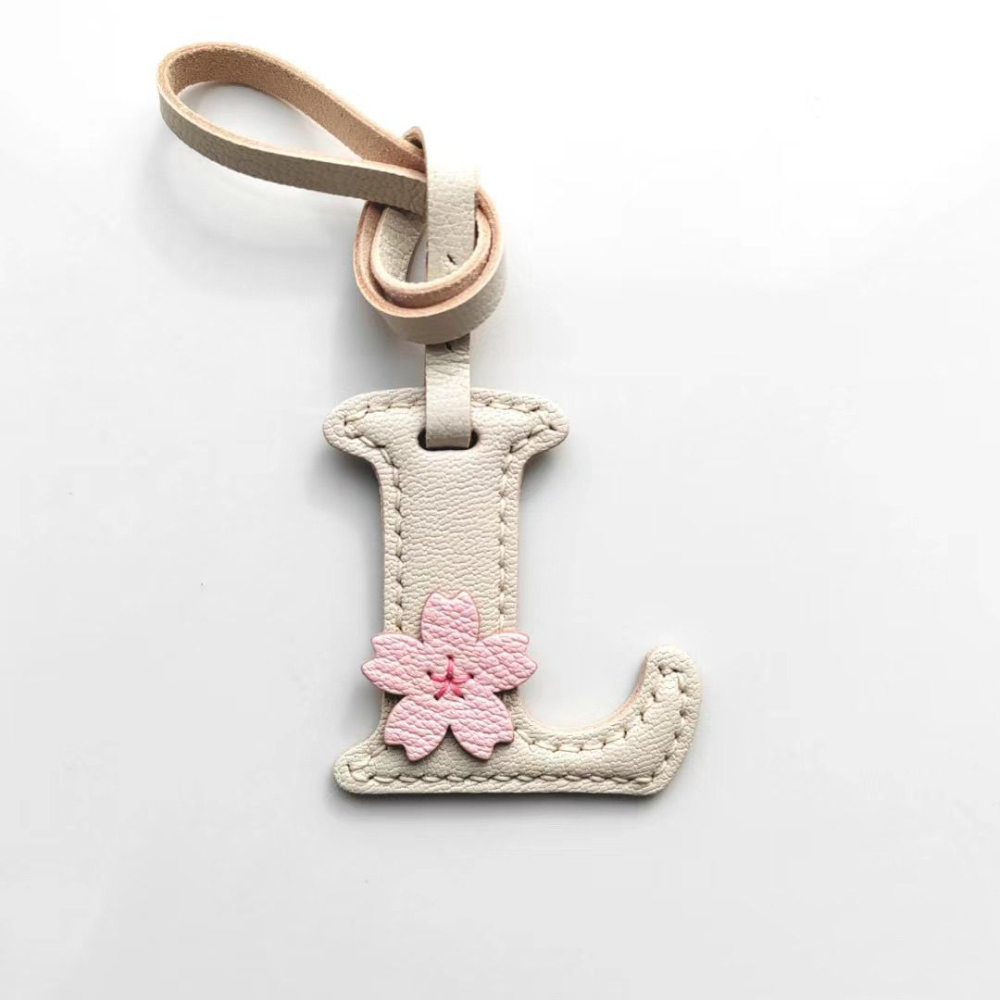 Creative High Quality Genuine  - Monogram Keychain Leather avaliação e preço