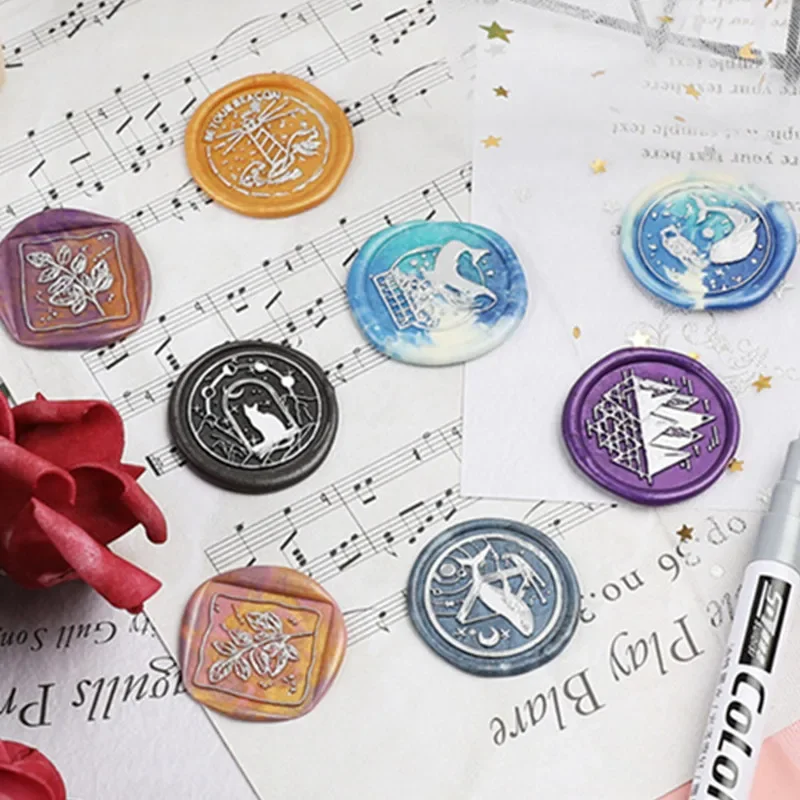 Retro Wax Seal Kit with Colore - Wax Seal Letter Kit avaliação e preço