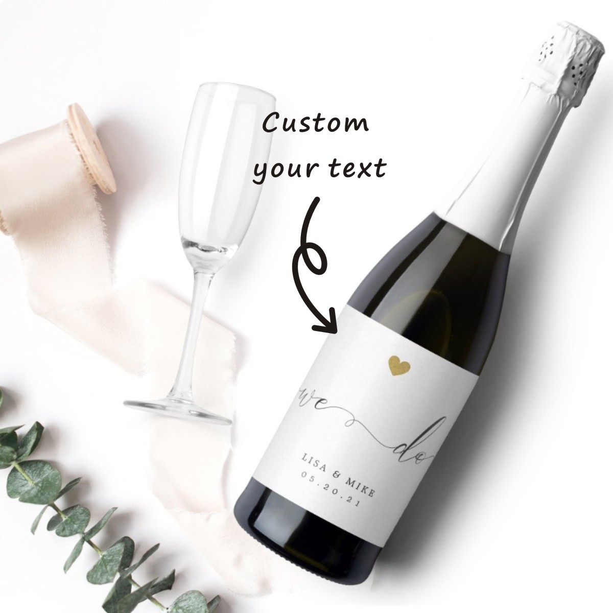 30pcs Wedding Wine Bottle Labe - Personalized Name Box avaliação e preço