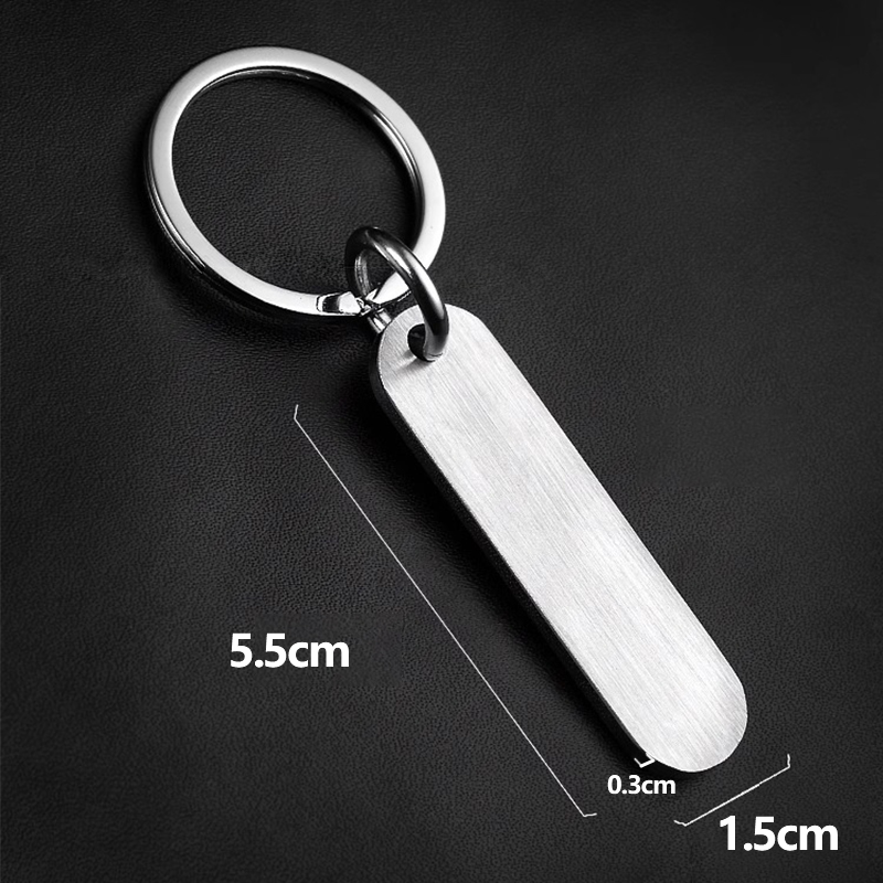 Customized Key Chains with Las - Initial Ring Custom avaliação e preço
