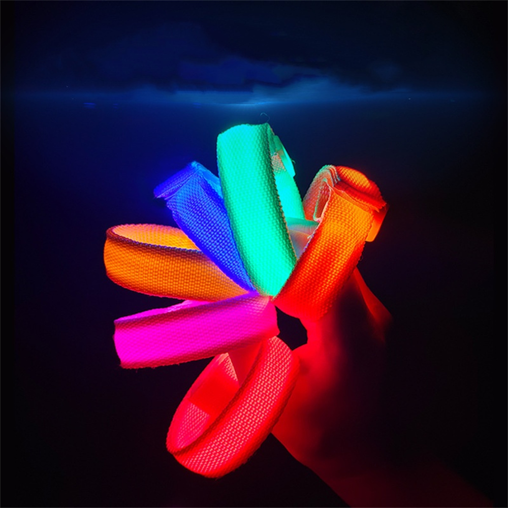LED Reflective Bracelet Nylon  - Coordinates Bracelet avaliação e preço