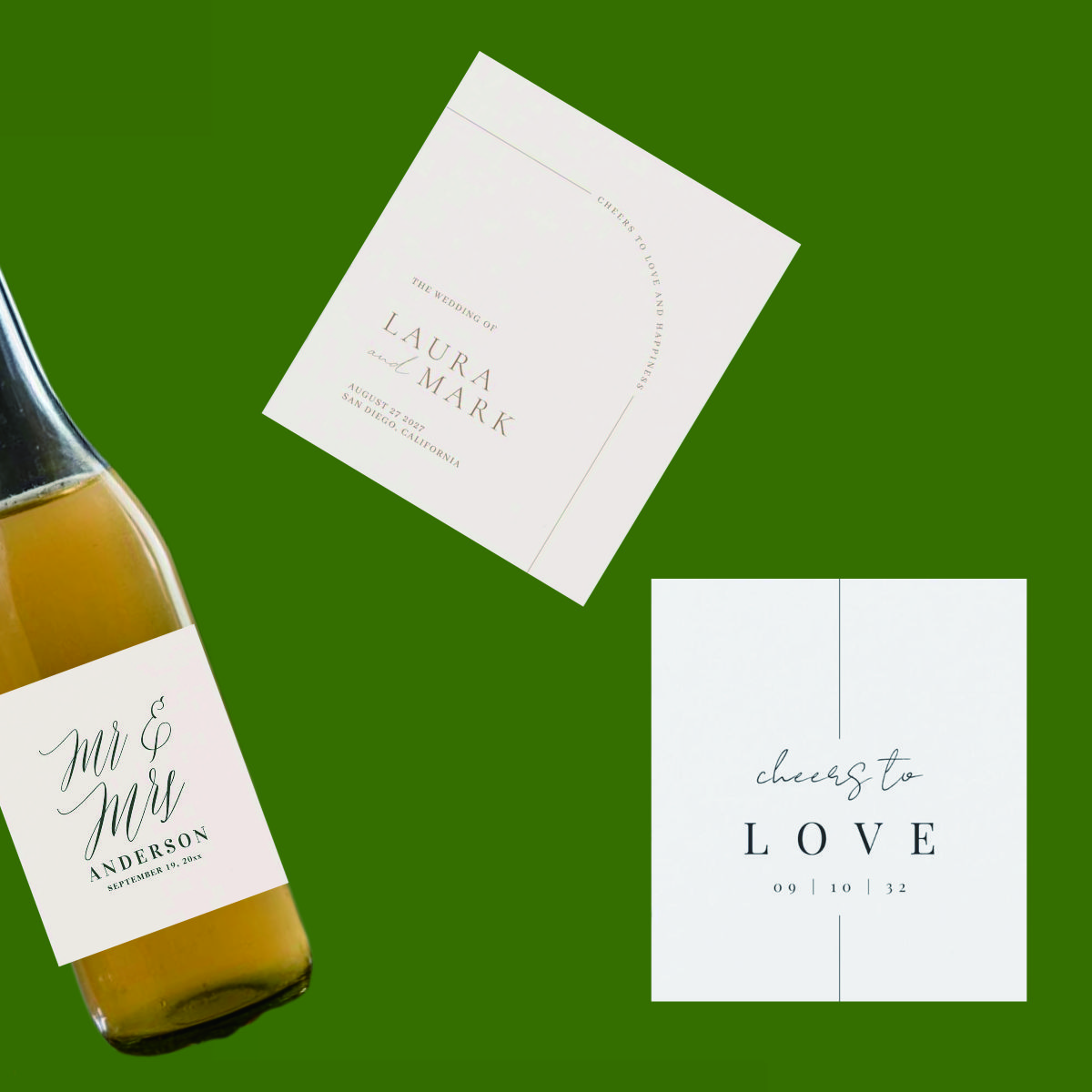 Customized bottle stickers for - Personalised Candle Label avaliação e preço