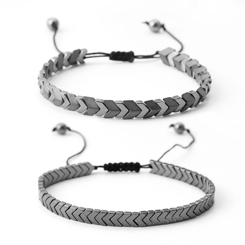 Fashion Hematite Bracelet Ener - Coordinates Bracelet avaliação e preço