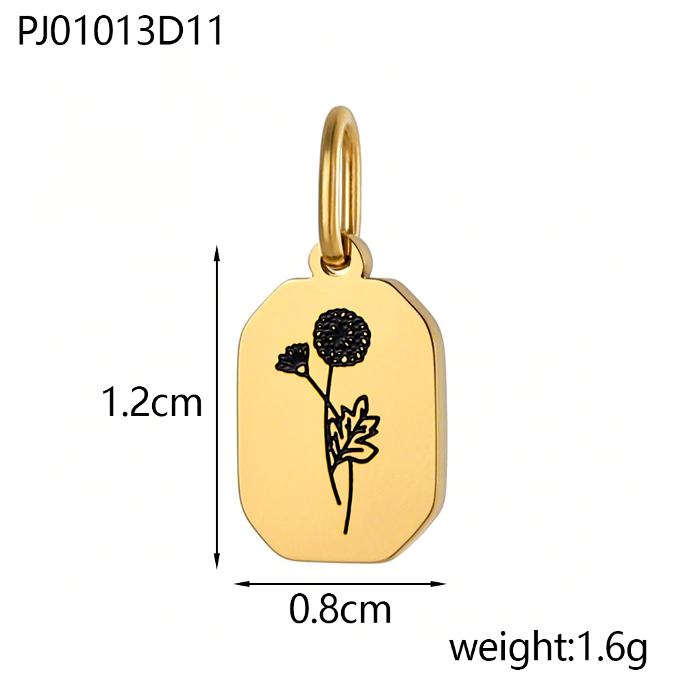 Chic Hot Sale Birth Month Crys - Birth Flower Necklace avaliação e preço