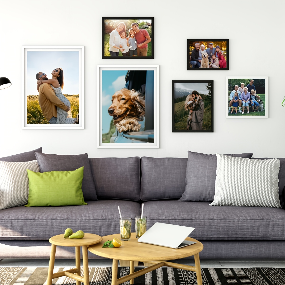 Custom Personal Photo Canvas W - Personalized Name Box avaliação e preço
