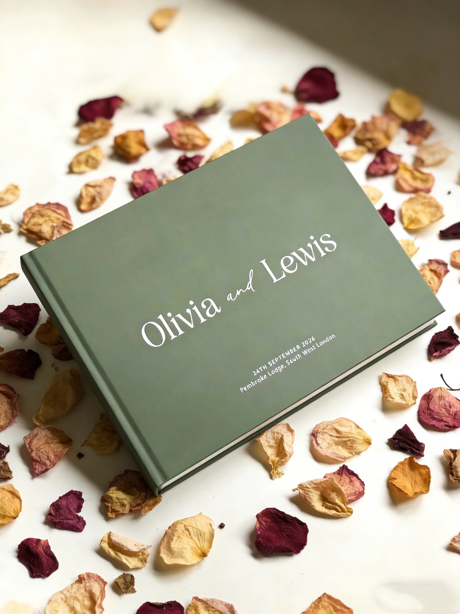 Custom Wedding Guest Book Pers - Custom Photo Book avaliação e preço