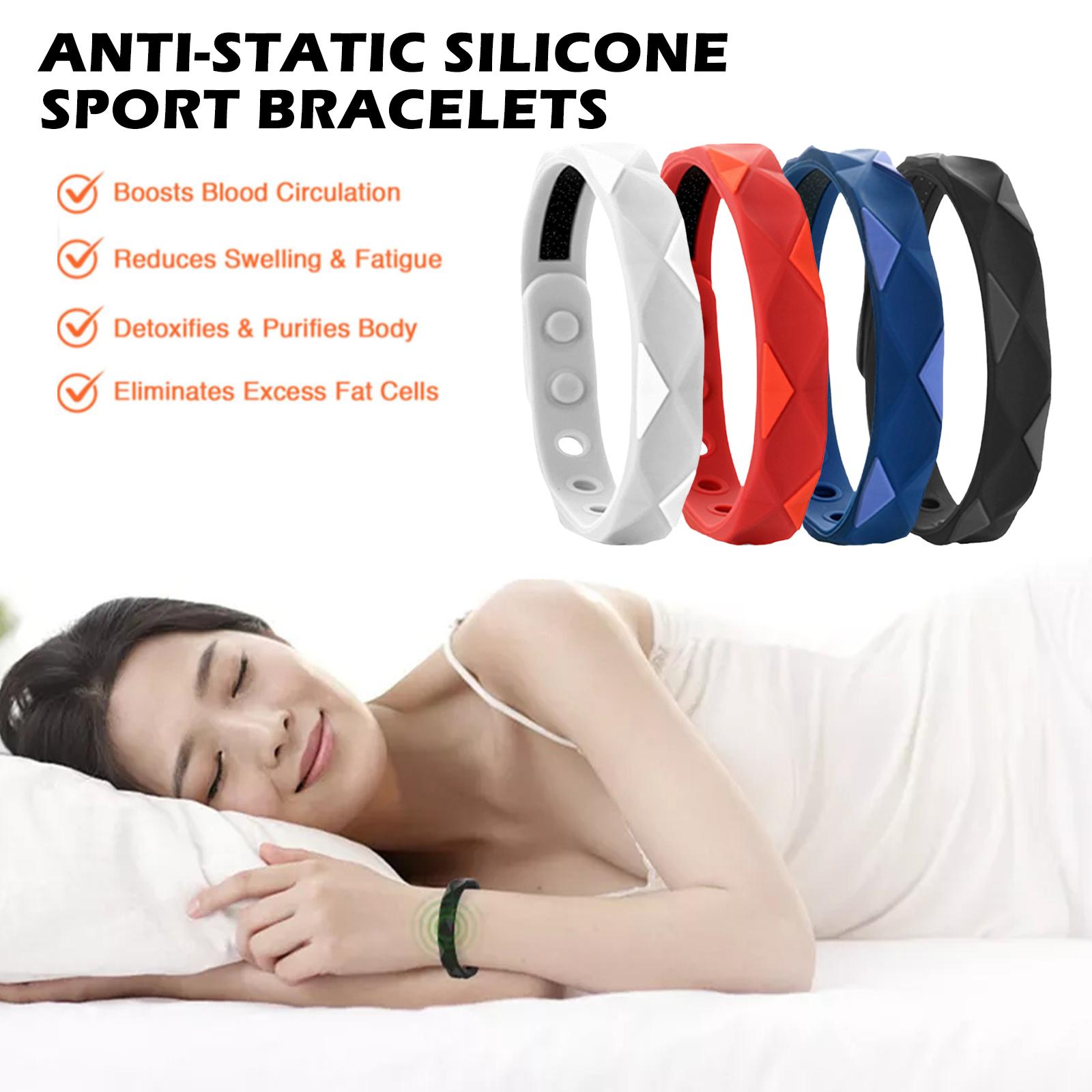 Negative Ion Anti-static Sport - Coordinates Bracelet avaliação e preço