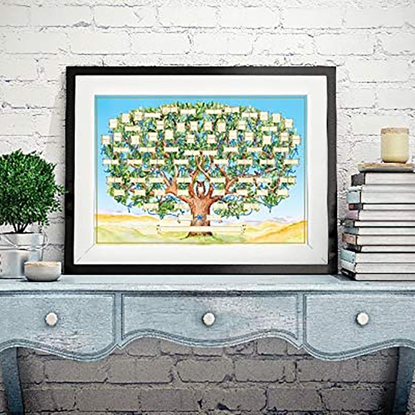 Fillable Family tree diagram C - Family Tree Print avaliação e preço