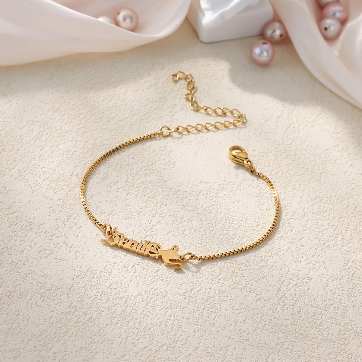 Custom Name Bracelet For Women - Personalized Name Box avaliação e preço