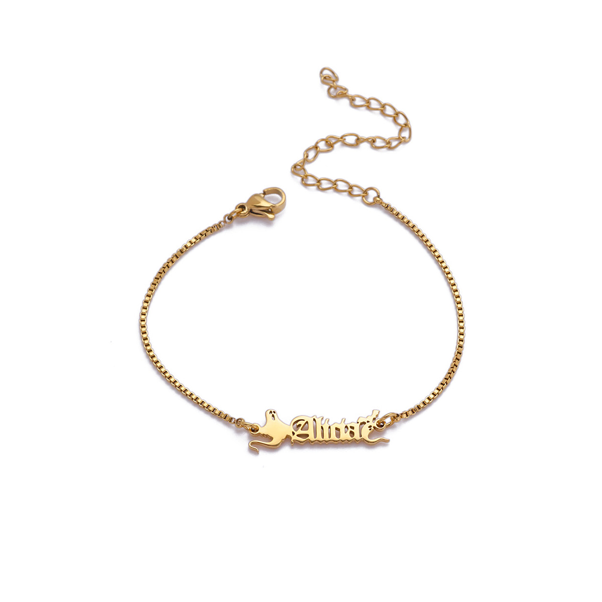 Custom Name Bracelet For Women - Personalized Name Box avaliação e preço