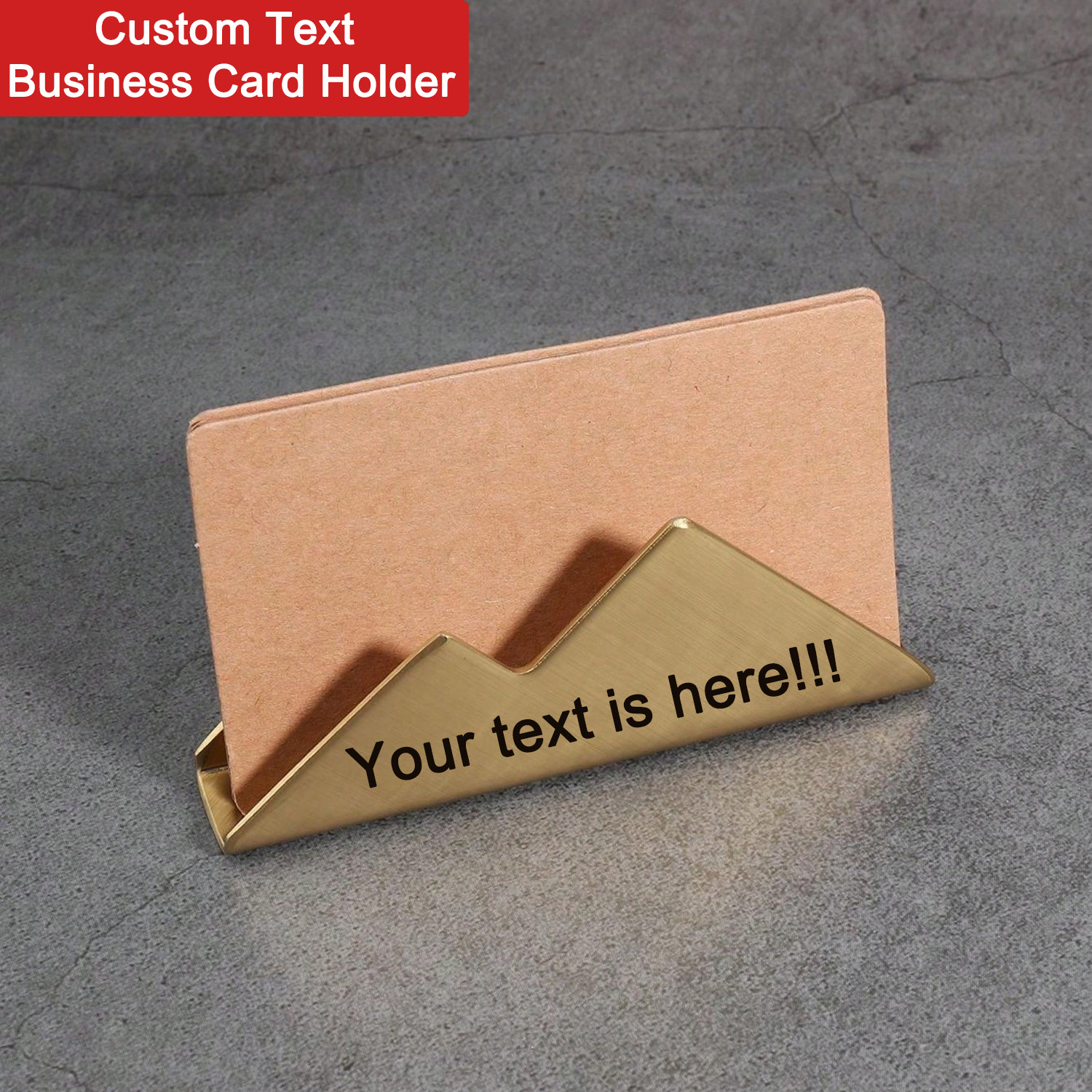 Custom Name Business Card Hold - Personalized Name Box avaliação e preço