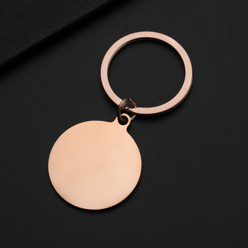 1pc Custom Keychain Personaliz - Initial Ring Custom avaliação e preço