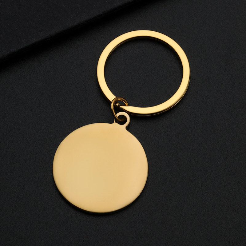 1pc Custom Keychain Personaliz - Initial Ring Custom avaliação e preço