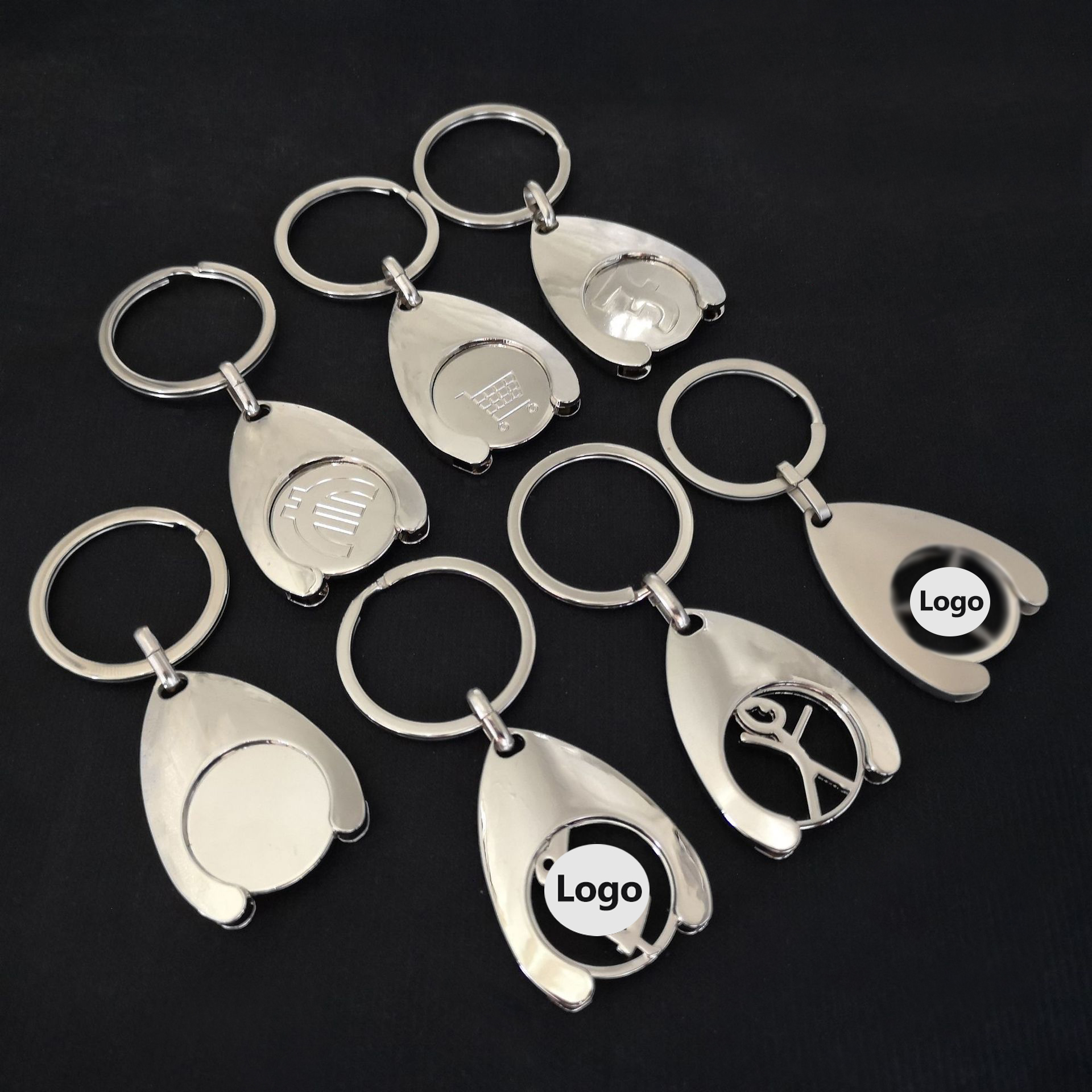 Personalized Keychain Custom L - Initial Ring Custom avaliação e preço