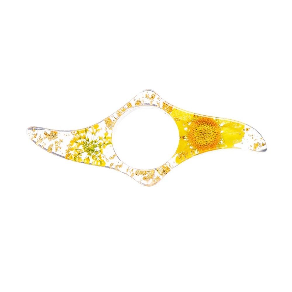 Book Accessories Acrylic Thumb - Dried Flower Bookmark avaliação e preço