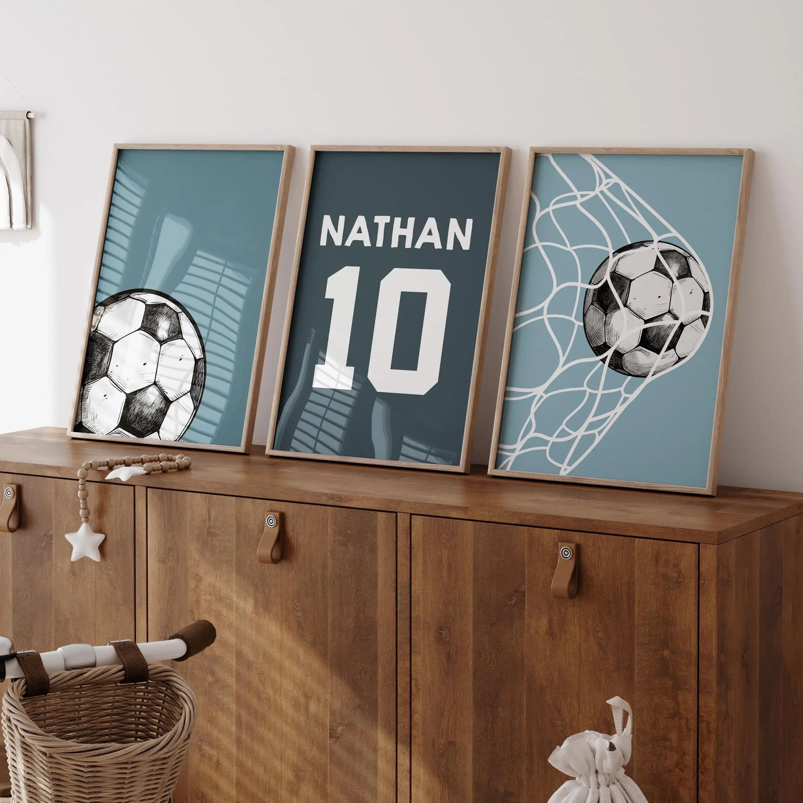 Custom Name and Number Soccer  - Personalized Name Box avaliação e preço