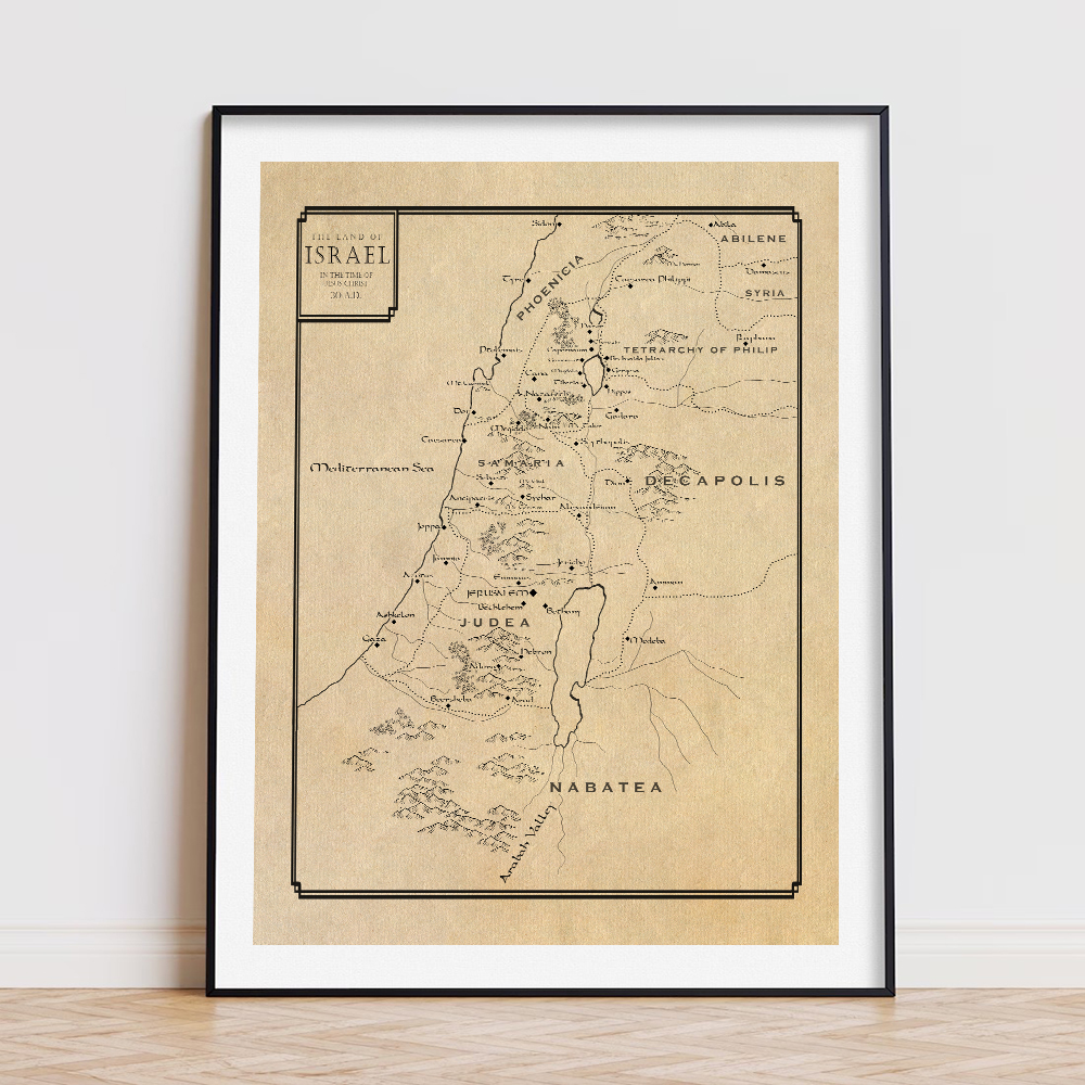 Tel Aviv Map Print Israel City - Custom Star Map avaliação e preço