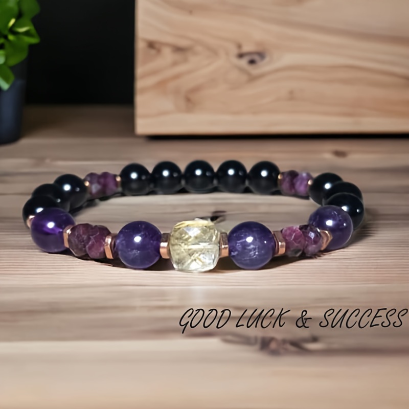 1pc/Attract Money Citrine Empa - Coordinates Bracelet avaliação e preço