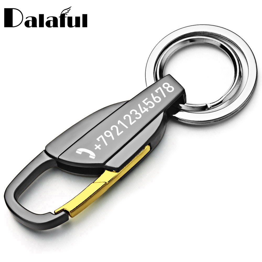 Personalized Lettering Keychai - Initial Ring Custom avaliação e preço