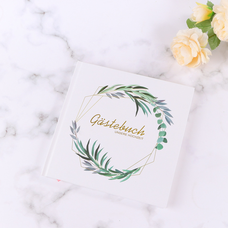 Custom Wedding Guest Book with - Custom Photo Book avaliação e preço