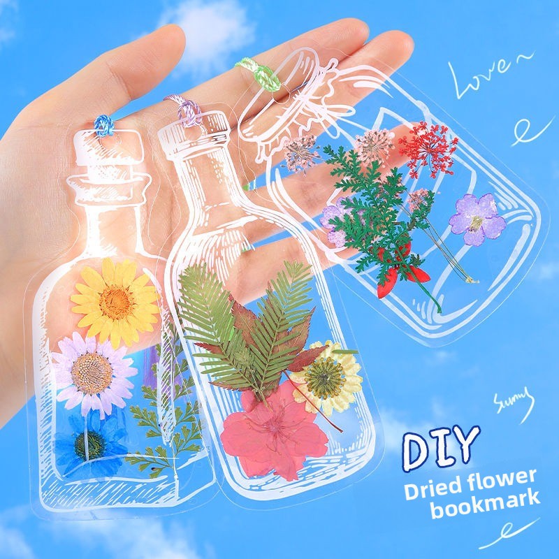 20 Piece Bookmarks Kids Creati - Dried Flower Bookmark avaliação e preço