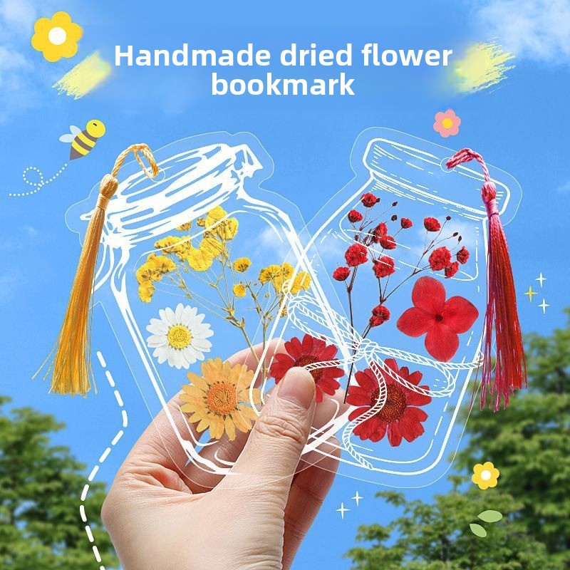 20 Piece Bookmarks Kids Creati - Dried Flower Bookmark avaliação e preço