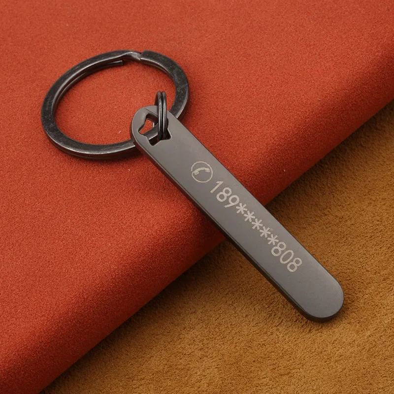 Custom Keychain with Free Engr - Initial Ring Custom avaliação e preço
