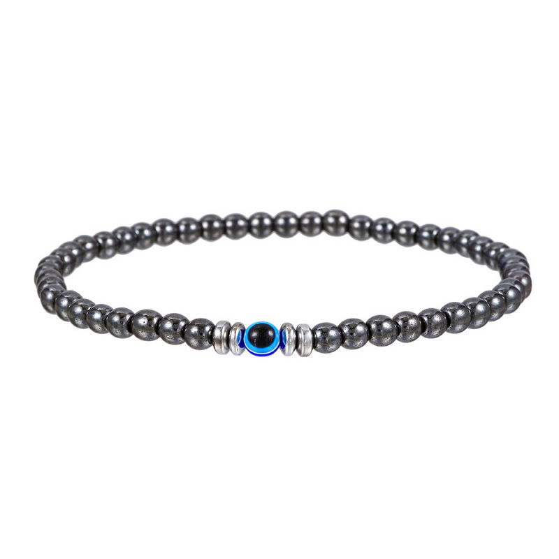 Trendy 4mm Obsidian Hematite N - Coordinates Bracelet avaliação e preço
