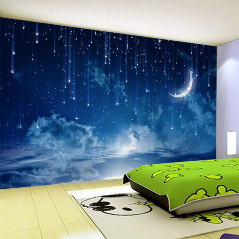 Mural Wallpaper Custom Blue Ni - Custom Night Sky avaliação e preço