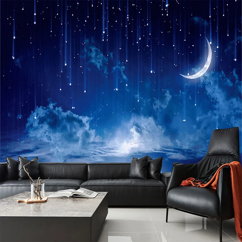 Mural Wallpaper Custom Blue Ni - Custom Night Sky avaliação e preço