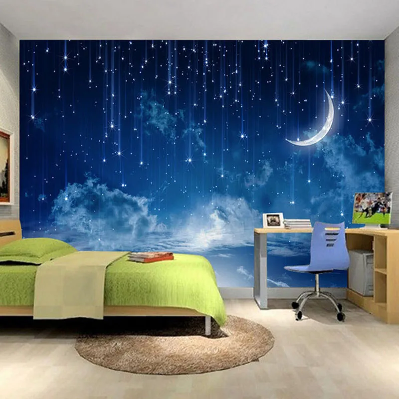 Mural Wallpaper Custom Blue Ni - Custom Night Sky avaliação e preço