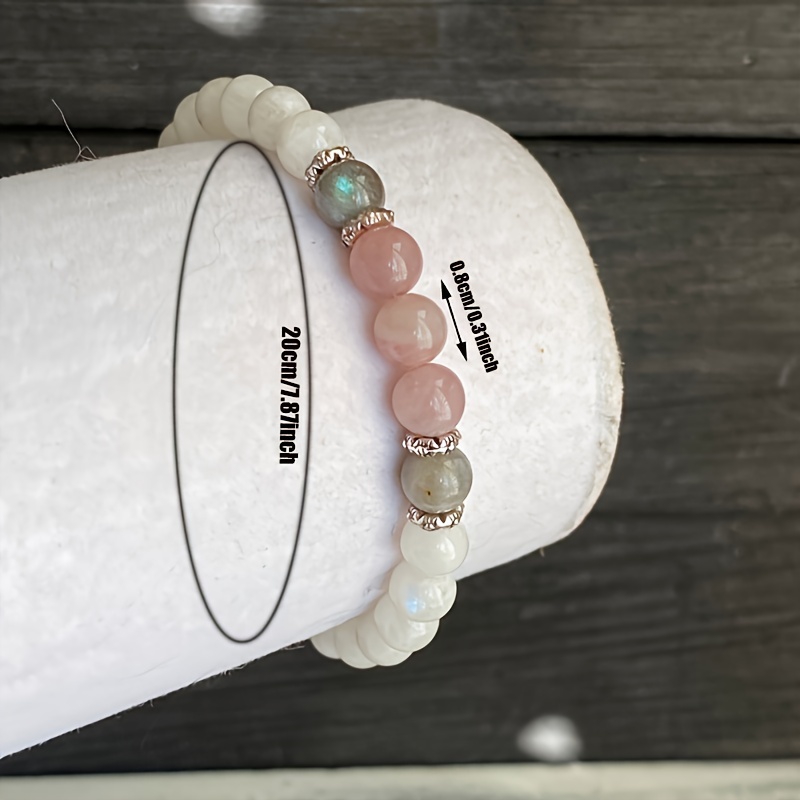 1pc/Moonstone, Labradorite and - Coordinates Bracelet avaliação e preço