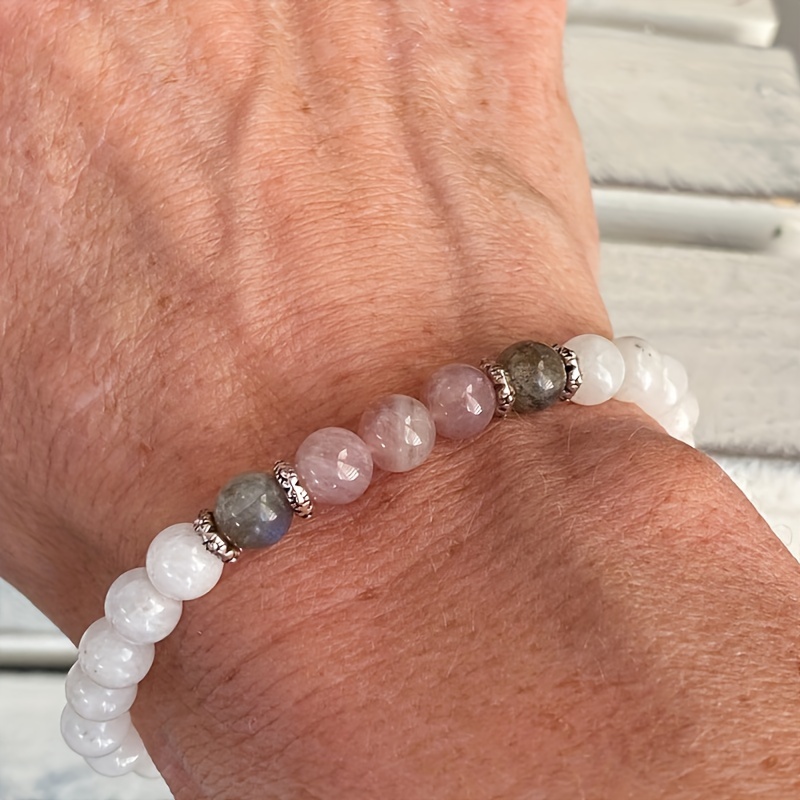 1pc/Moonstone, Labradorite and - Coordinates Bracelet avaliação e preço