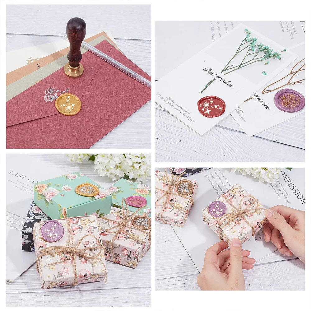 Custom LOGO Wedding Sealing wa - Wax Seal Letter Kit avaliação e preço