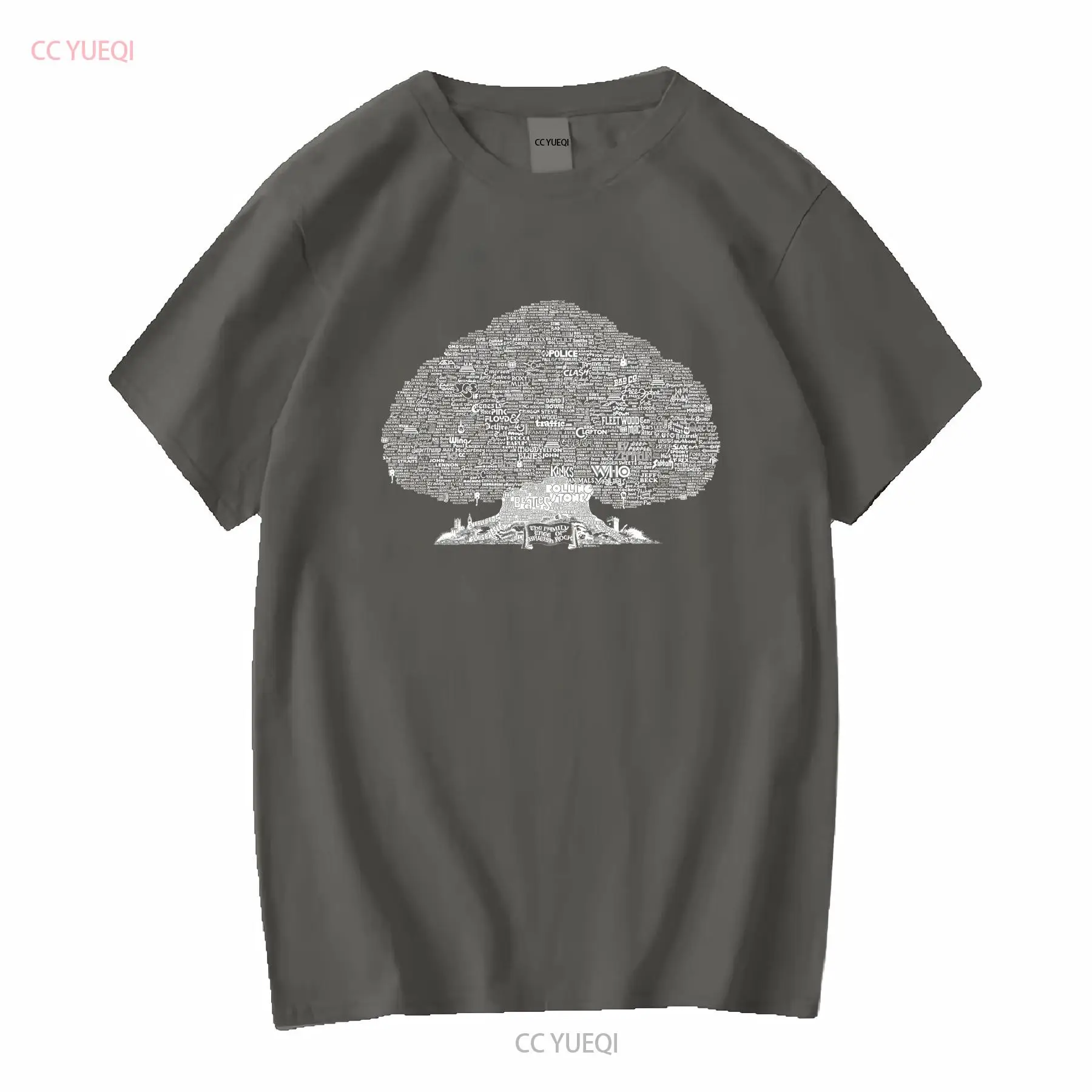 Family Tree Of British Rock T  - Family Tree Print avaliação e preço