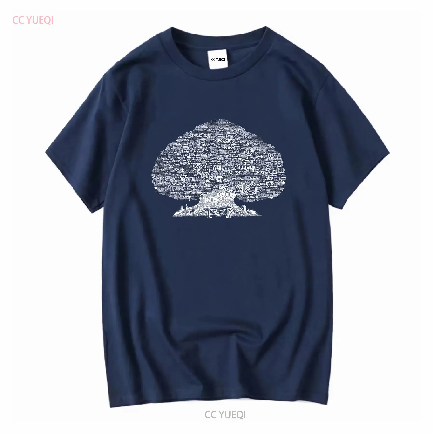 Family Tree Of British Rock T  - Family Tree Print avaliação e preço