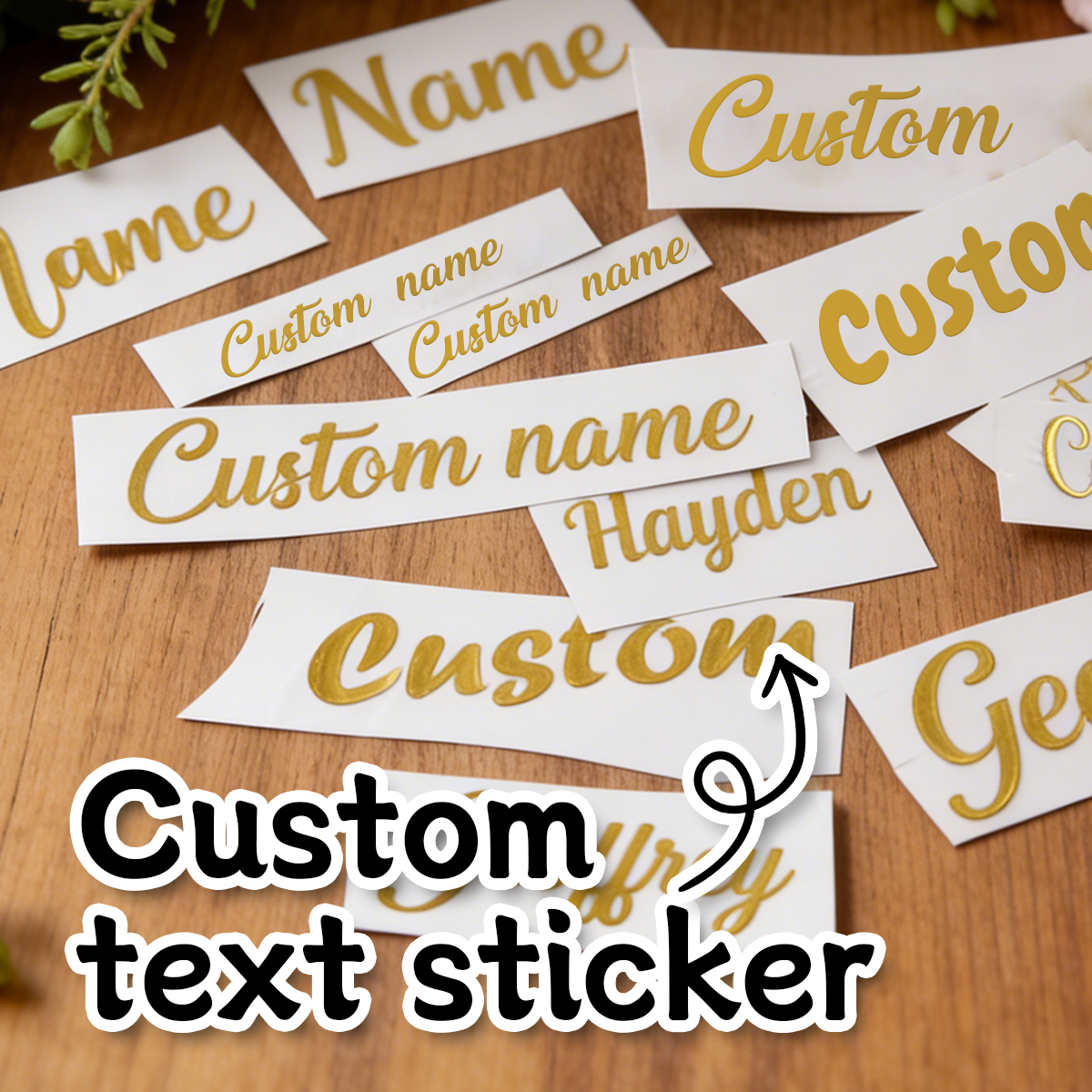 Custom name stickers, custom g - Personalised Candle Label avaliação e preço