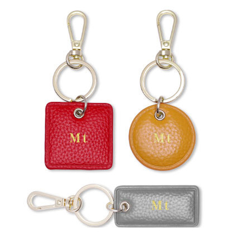 Custom Letters Leather Keychai - Monogram Keychain Leather avaliação e preço